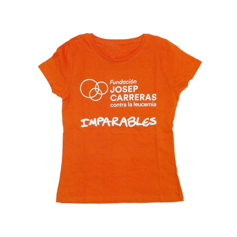 Camiseta imparables solidaria para mujer Fundación josep Carreras