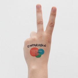 Regalo solidario contra el cáncer tatuajes originales Fundación Josep Carreras